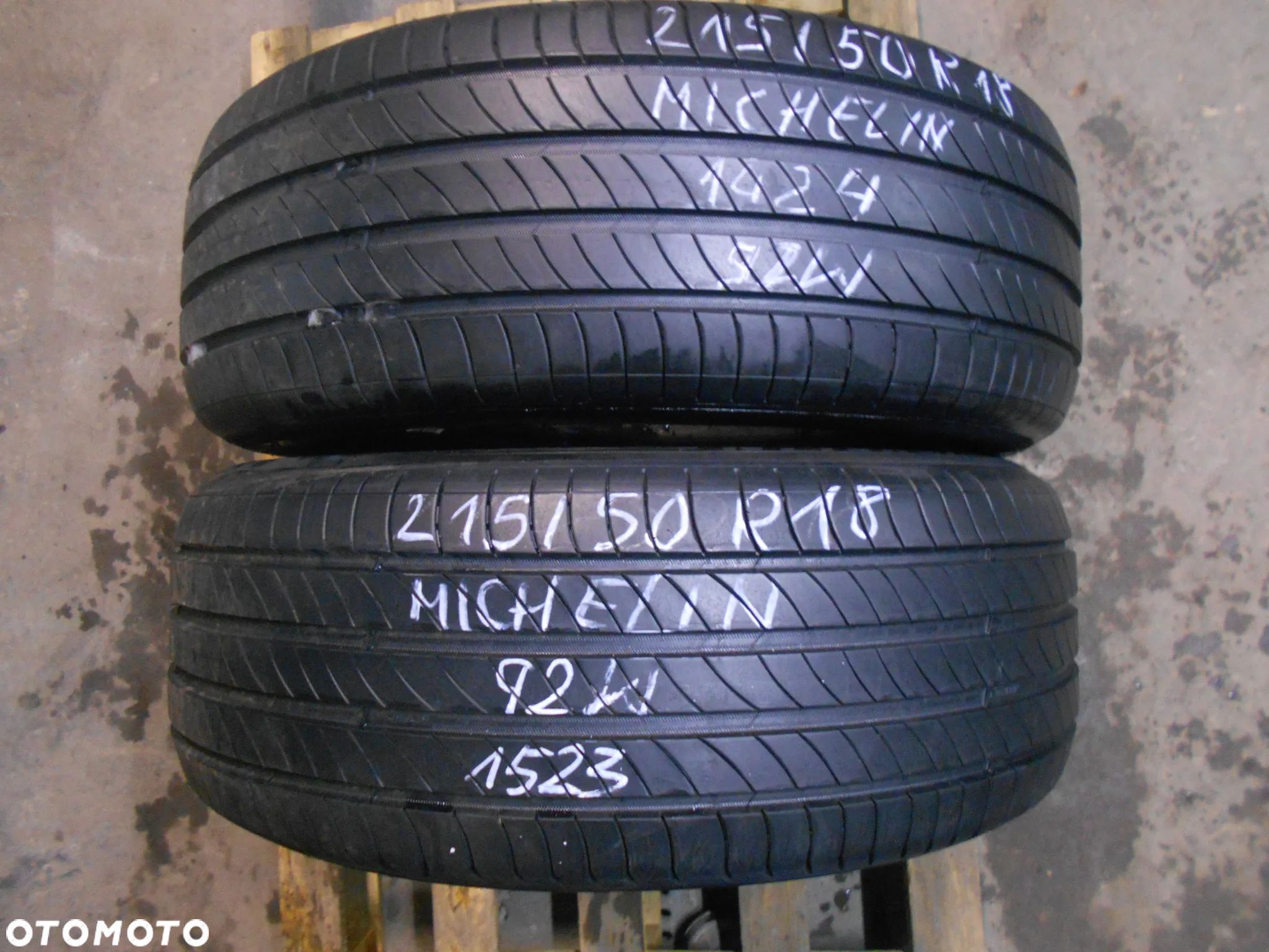 OPONY 215/50R18 MICHELIN E PRIMACY DOT 1424 / 1523 7.5MM - 1