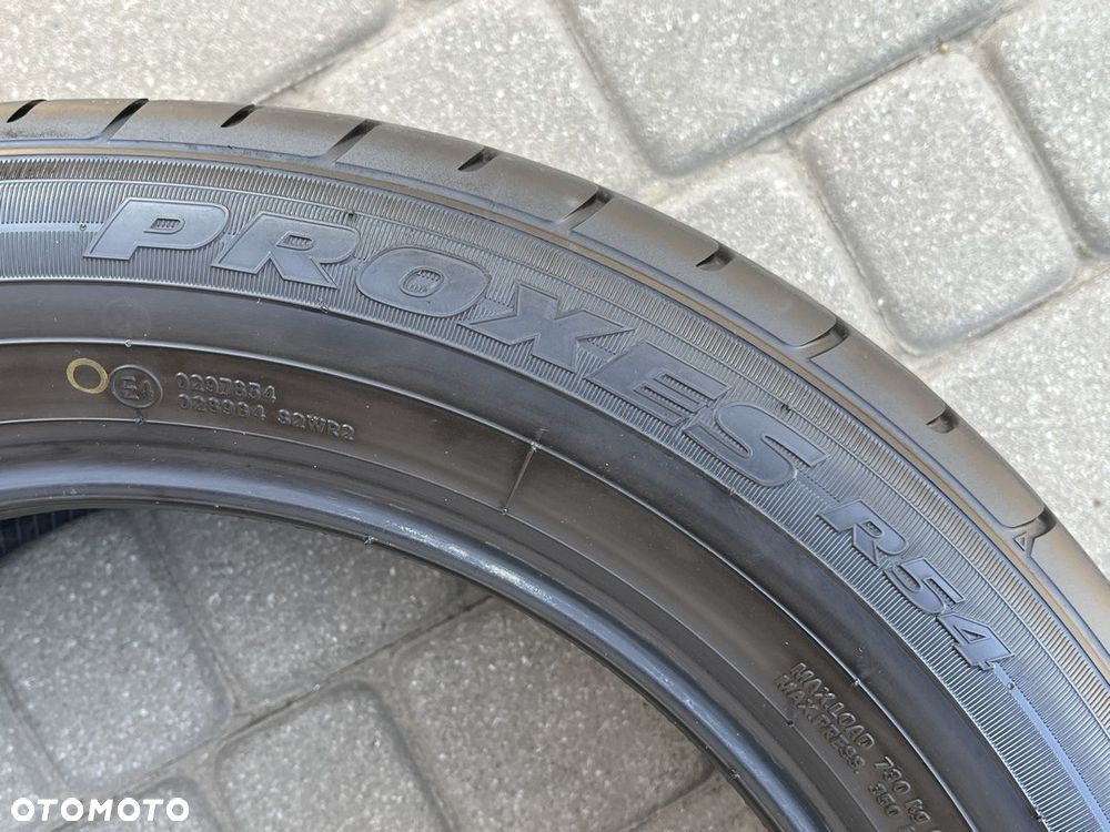 CZTERY LETNIE OPONY TOYO PROXES 225/55 R17 97V  7,5 MM BIEŻNIKA 2022 ROK LATO - 9