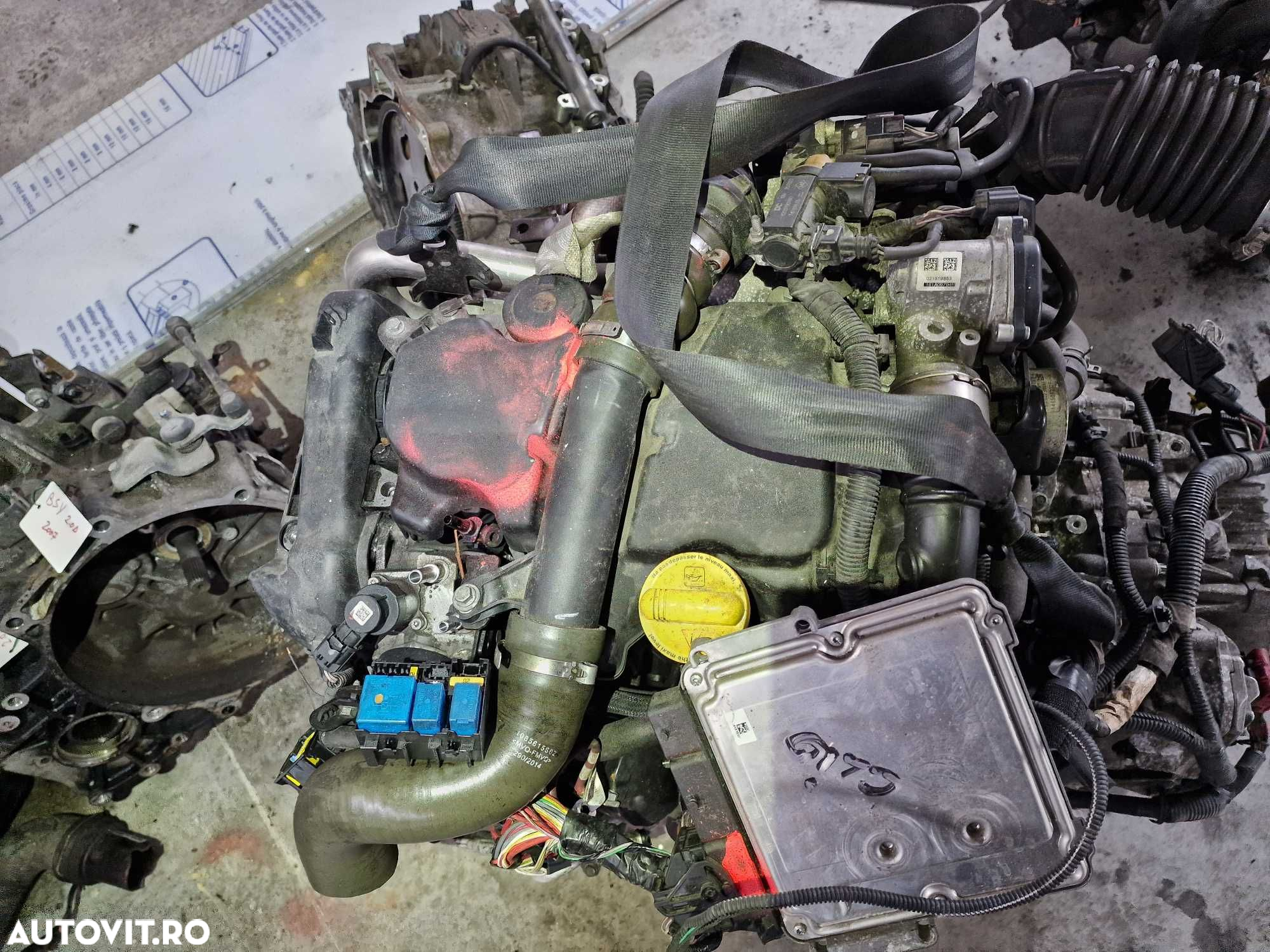 Motor Renault Clio, Captur, Duster, Logan 1.5 dci 66kw 90CP Euro 6 - 2