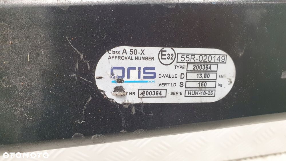 mercedes vito v-klasa w447 hak holowniczy oris 55r-020149 - 3