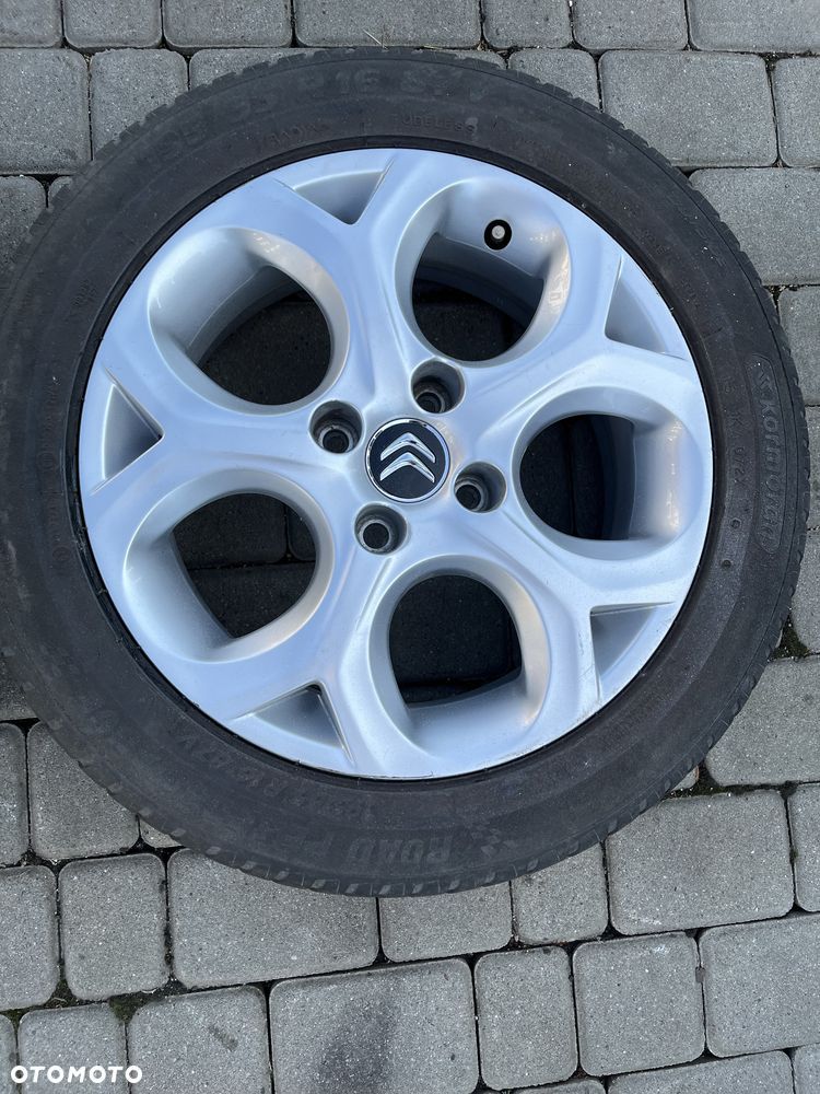 Alufelgi 4x108 16 cali Citroen Berlingo C4 Peugeot Partner 308, 208 opony lato 195/55/16 - 2