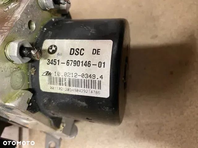 POMPA HAMULCOWA ABS STEROWNIK BMW E90 E91 E92 6790147 6790146 - 3