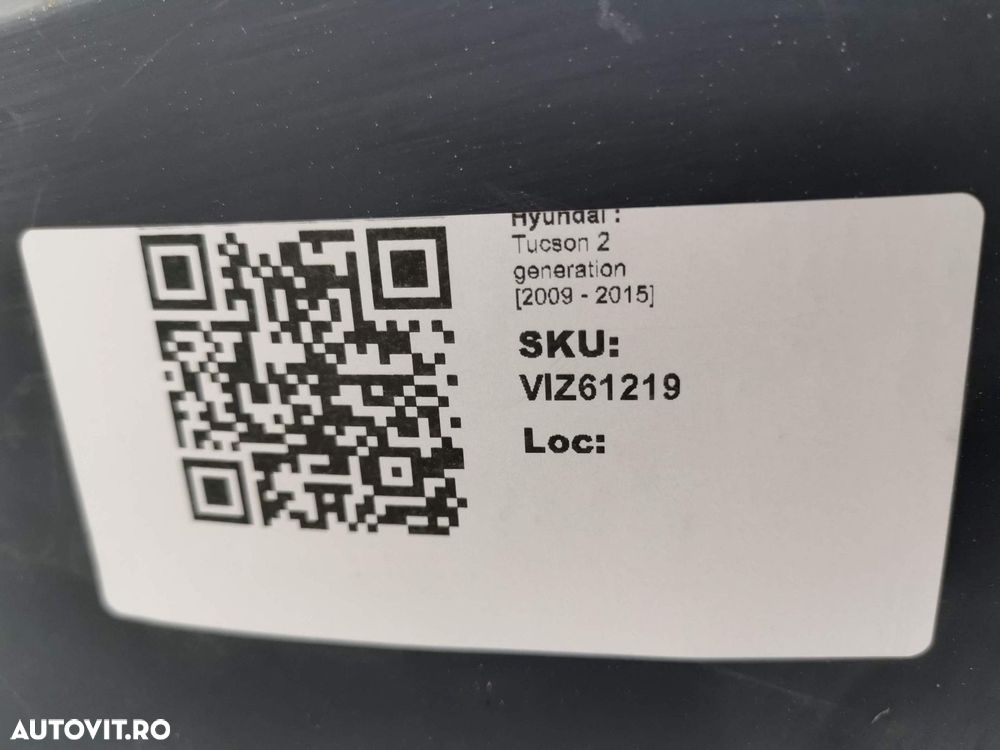 Bara Fata Hyundai  Tucson 2 generation 2009 2010 2011 2012 2013 2014 2 - 8