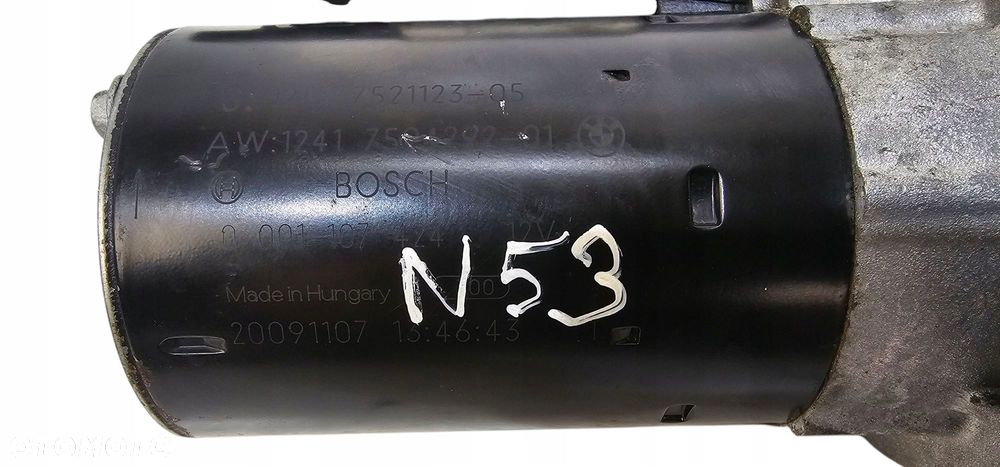Bmw E81 E87 F20 E90 F30 E60 F10 E84 Rozrusznik N52 N53 N55 7521123 7594292 - 8