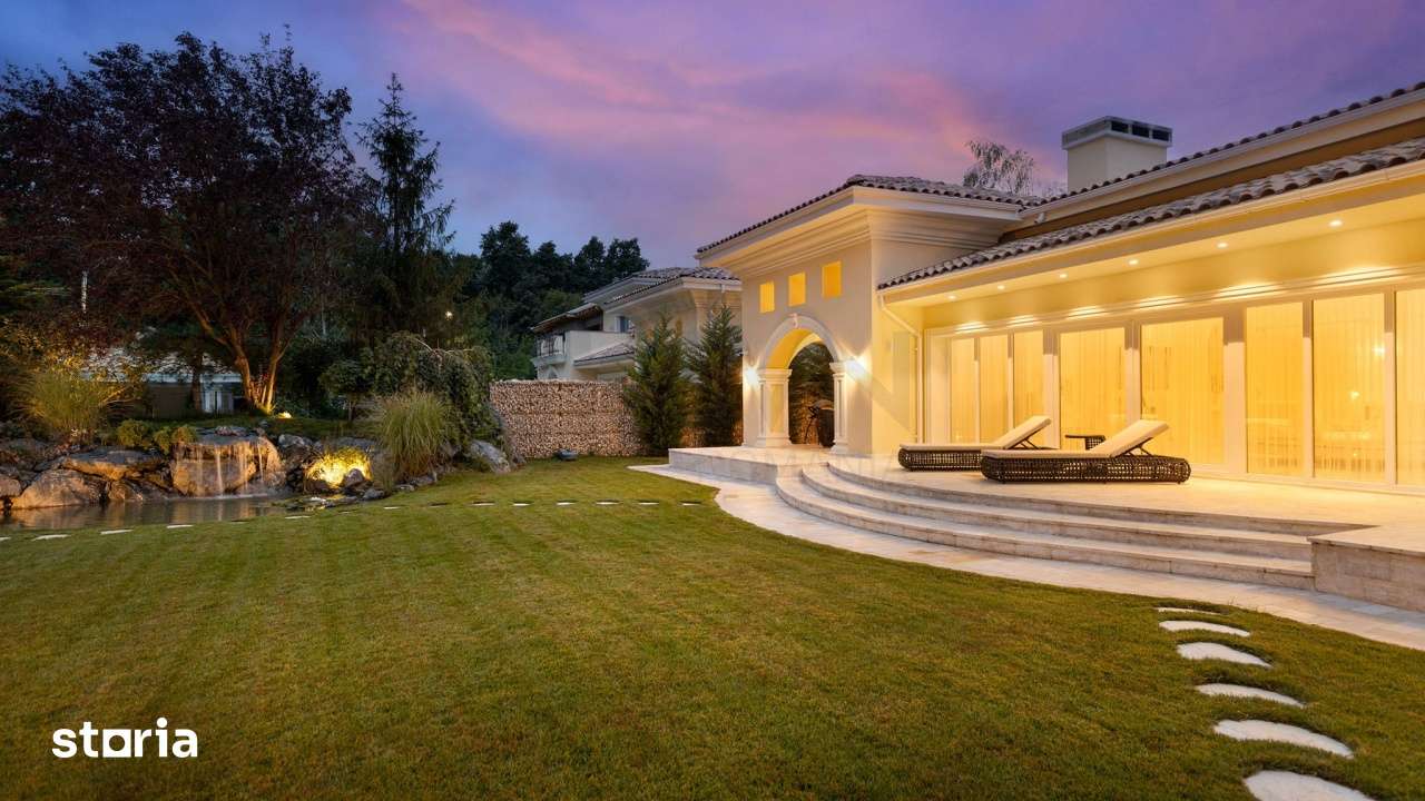 Pipera Tunari I Vila superba cu 1400 mp teren si design de inspiratie - Imagine principală: 4/15