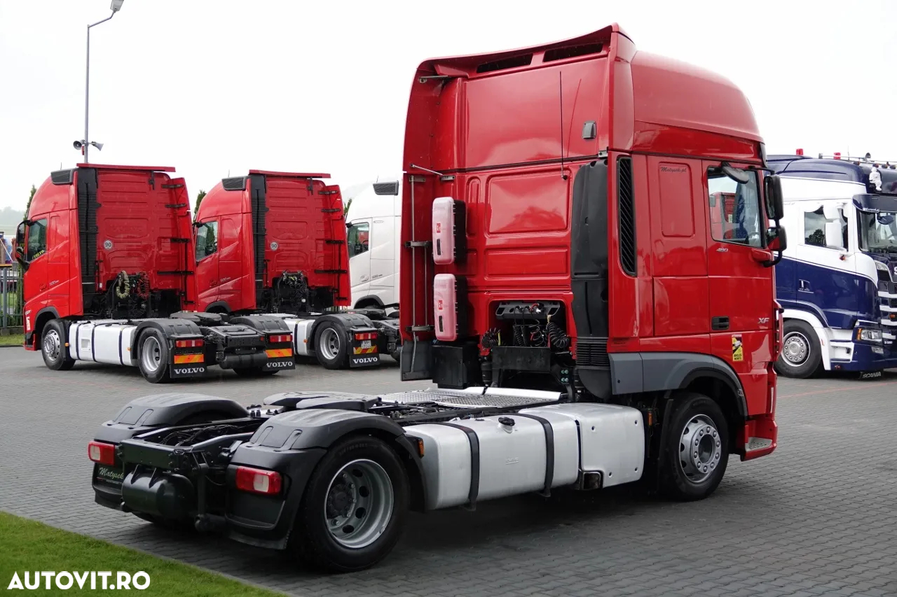 DAF XF 480 / PLATĂ JOSĂ / MEGA / 2021 / SSC / DUPĂ CONTRACT DE SERVICE GOLDEN / - 8