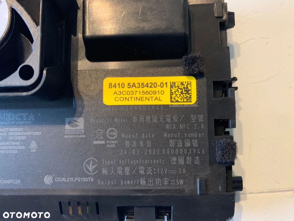 ŁADOWARKA INDUKCYJNA TELEFONU BMW G60 G61 G70 IX I20 U10 U11 U06 5A35418 - 4