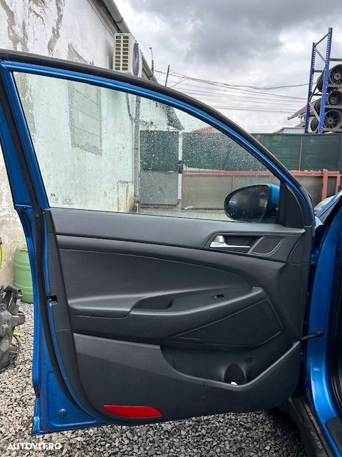 Usa Stanga Fata Hyundai Tucson III 2015 - 2018 SUV 4 Usi Ara Blue Metallic R3U (1293) - 2