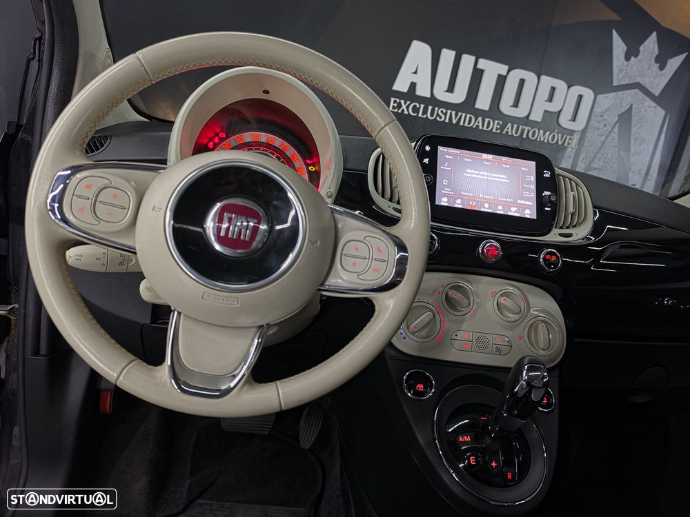 Fiat 500 1.2 Collezione Dualogic S&S - 17