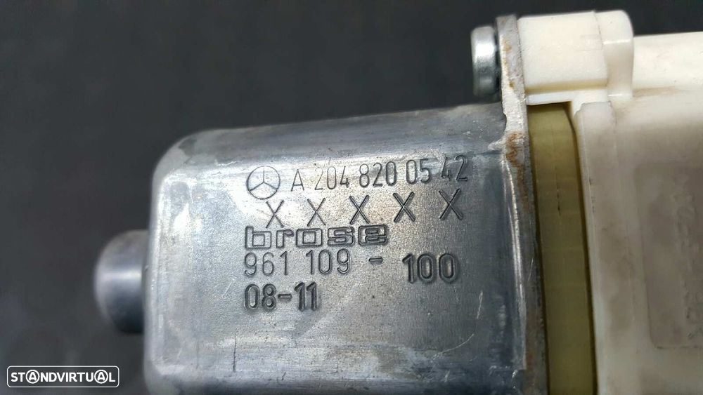 MOTOR ELEVADOR TRASEIRO ESQUERDO MERCEDES CLASE C (W204) BERLINA C 200 CDI (204.... - 6