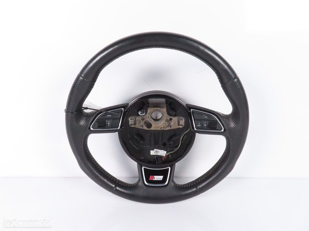 Volante S-Line com Multifunções Usado / Original AUDI A5 (8T3)/AUDI A4 (8K2, B8)... - 1