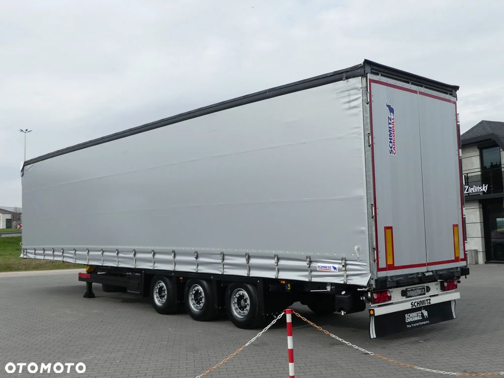 Schmitz Cargobull FIRANKA / MEGA / IDEALNY STAN / OŚ PODNOSZONA / - 4