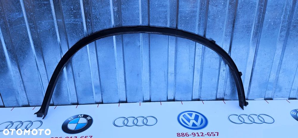BMW X6 E71 Listwa błotnika Nakładka Hokej Osłona Błotnik Błotnik tył prawy tylna prawa Osłona nadkola tylna prawa 7176330 - 7