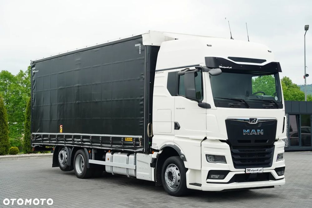 MAN TGX 26.480 / FIRANKA /  SOLÓWKA 7,75 M / OŚ PODNOSZONA / AUTOMAT / KAMERA / NAVI - 9