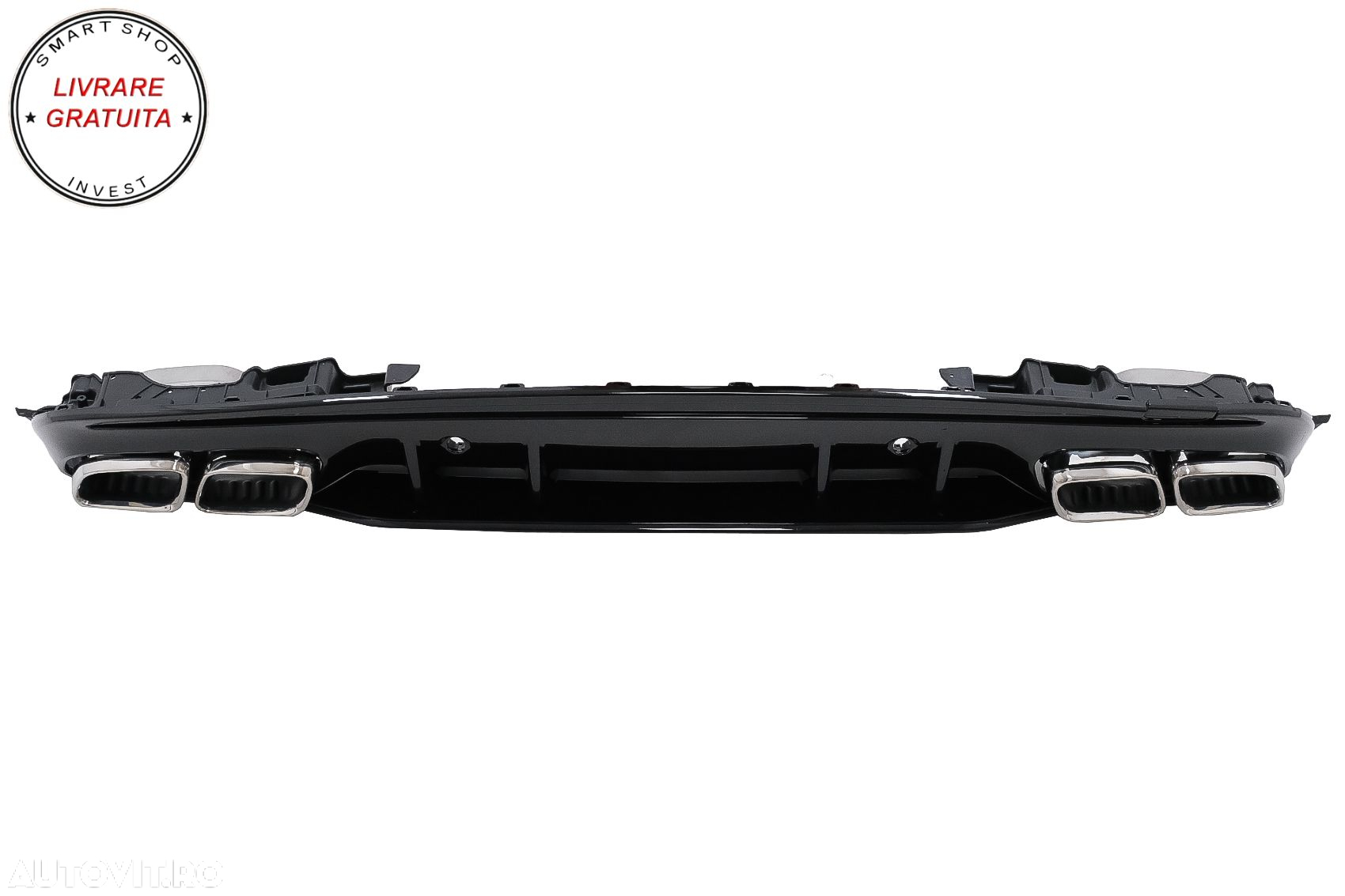 Difuzor Mercedes C-Class W205 S205 (2014-2020) C63S Design cu Ornamente pentru bar- livrare gratuita - 3
