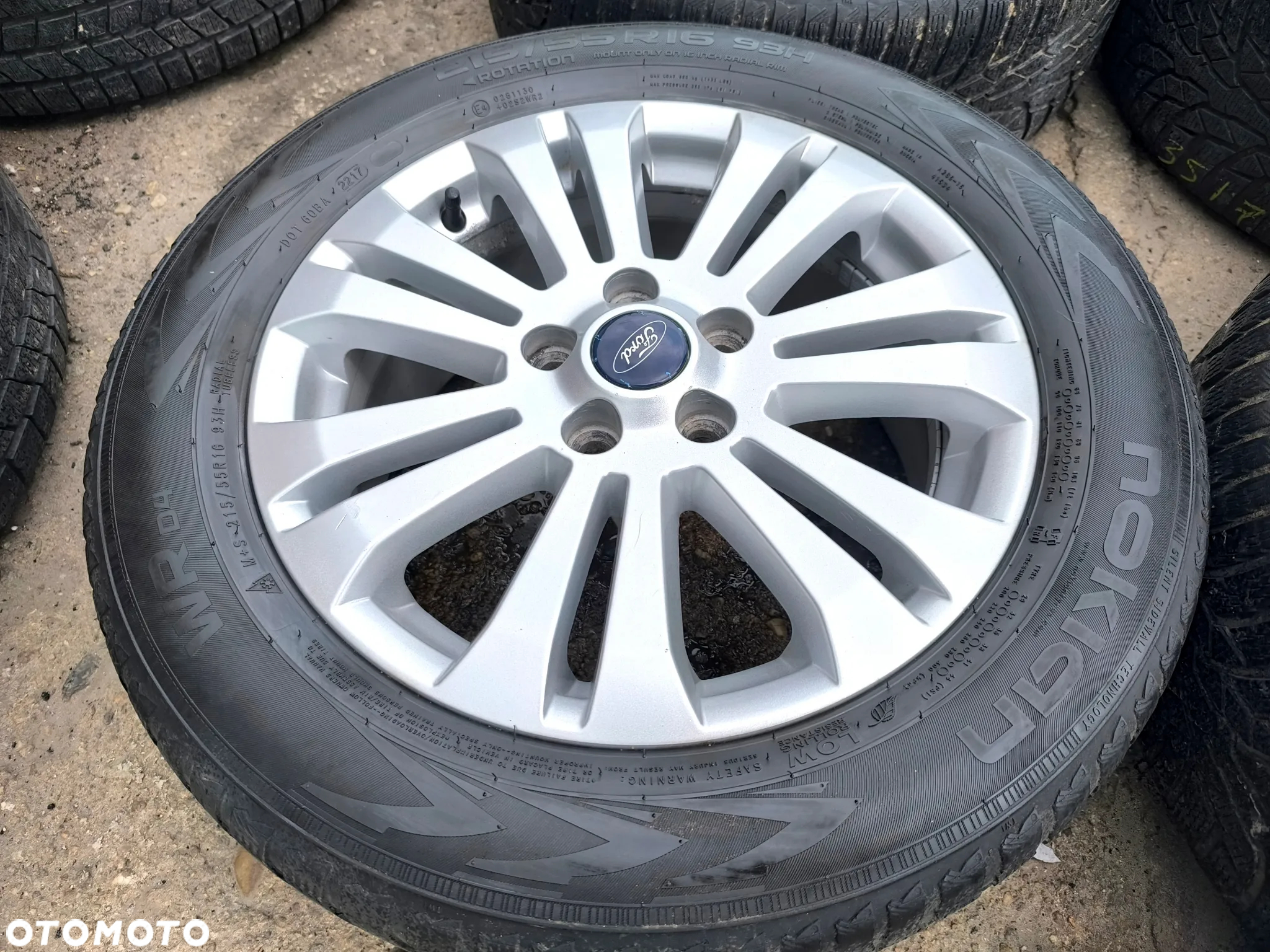 5x108 Felgi Aluminiowe Alufelgi 16 Koła FORD MONDEO MK3 MK4 FOCUS CMAX SMAX GALAXY II 2 KUGA TOURNEO TRANSIT CONNECT VOLVO C30 V40 S40 V50 Legnica ALU-RAD 215/55 - 9