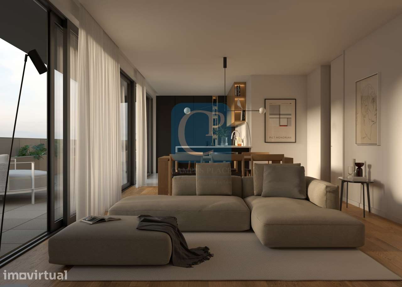 Apartamento T2 em construção, no Empreendimento LA LYS RESIDENCE - Grande imagem: 5/8