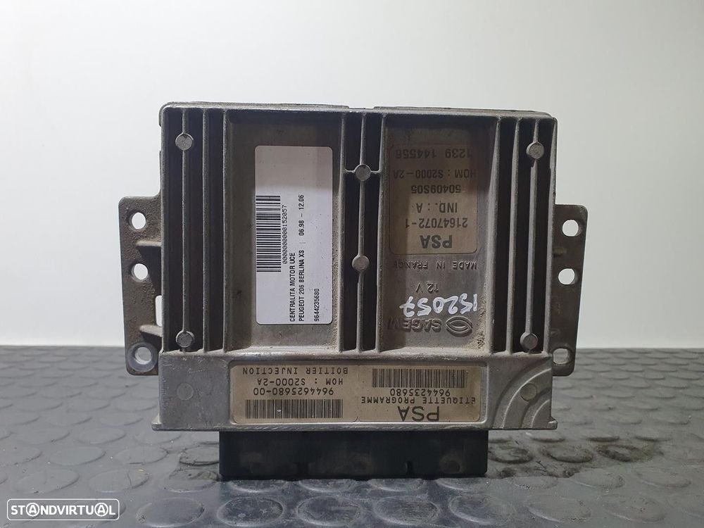 CENTRALINA MOTOR UCE PEUGEOT 206 FASTBACK 2003 - 4