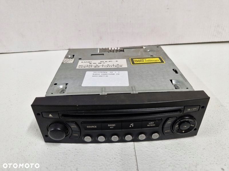 CITROEN C4 1 I RADIO FABRYCZNE CD 9659139677 - 2