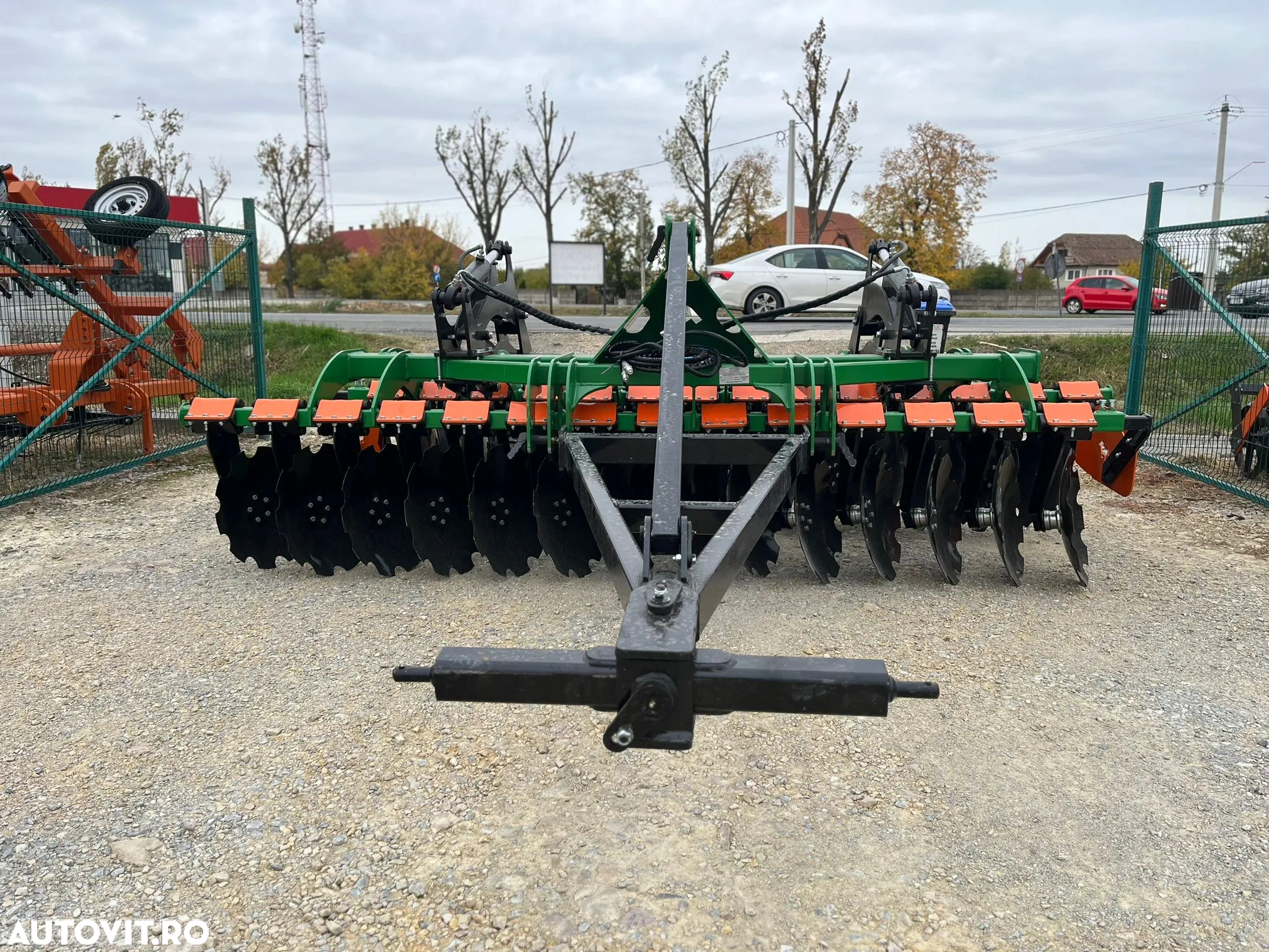 Terraking HummeR Disc cu talere independente TRACTAT PE ROTI - 8