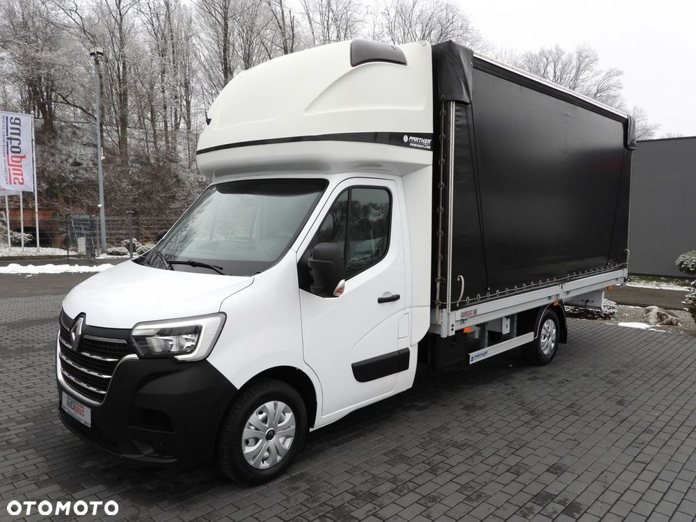 Renault MASTER PLANDEKA 10 PALET TEMPOMAT LEDY PNEUMATYKA KLIMATYZACJA  165KM - 7