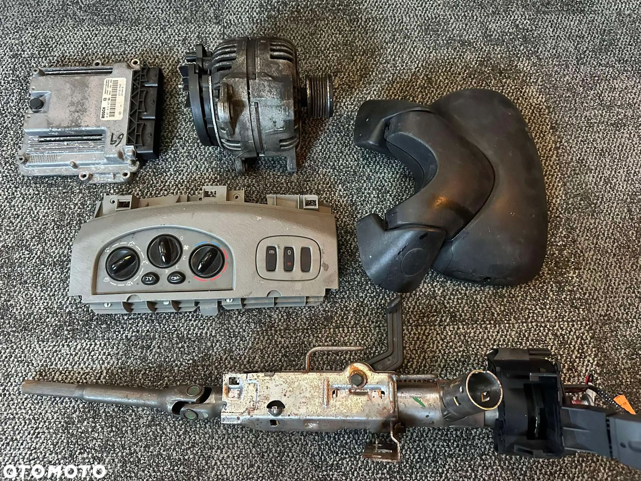 Alternator Stelaż Deski Nagrzewnica Nadkola Panel Klimatyzacji Rurka Sterownik Silnika Intercooler Podszybie Silnik Wycieraczek - 1