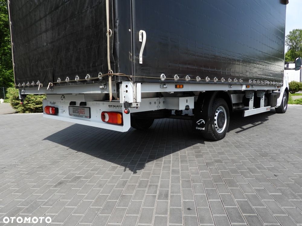 Renault MASTER  PLANDEKA 12 PALET WEBASTO TEMPOMAT LEDY PNEUMATYKA KLIMATYZACJA  165KM - 25