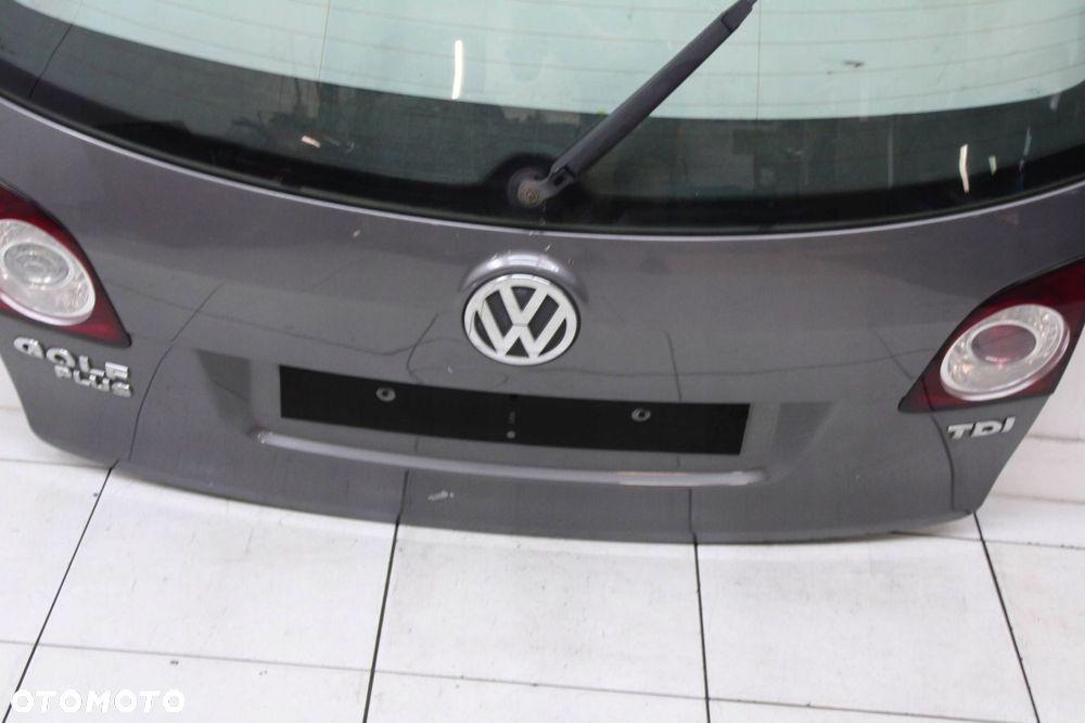 VW GOLF V PLUS 05R- KLAPA BAGAŻNIKA TYŁ TYLNA LA7T - 3