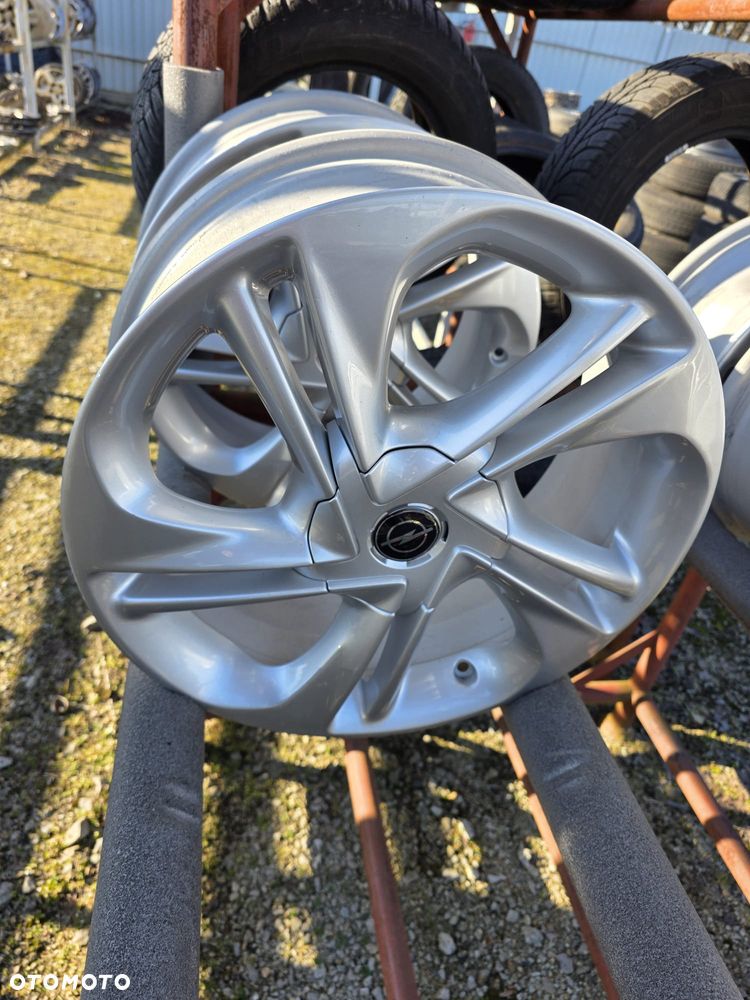 OPEL CORSA D E ADAM 4X100 FELGI ALUMINIOWE R17 CZUJNIKI TPMS - 5