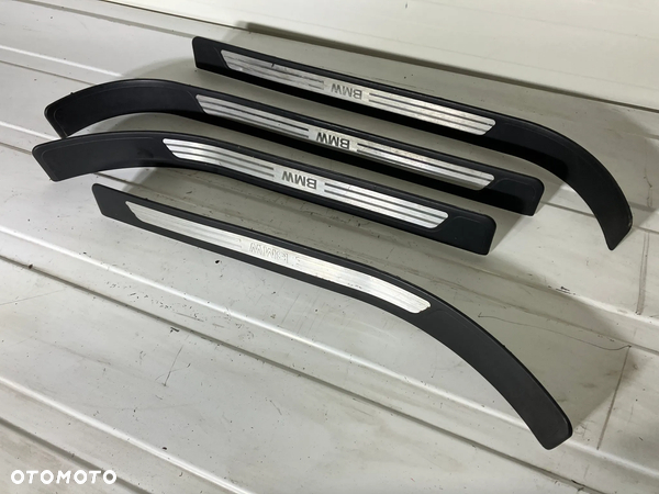 LISTWY PROGOWE BMW E38 750iL V12 LONG CHROM PRZEDLIFT RARYTAS NAKŁADKI