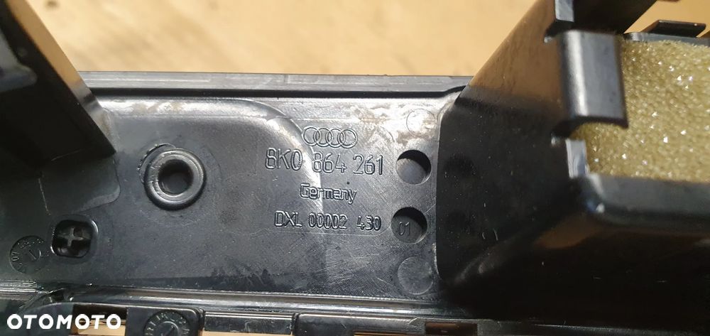 Osłona ramka dekor tunelu środkowego Audi A4 B8 8K0864261 - 6