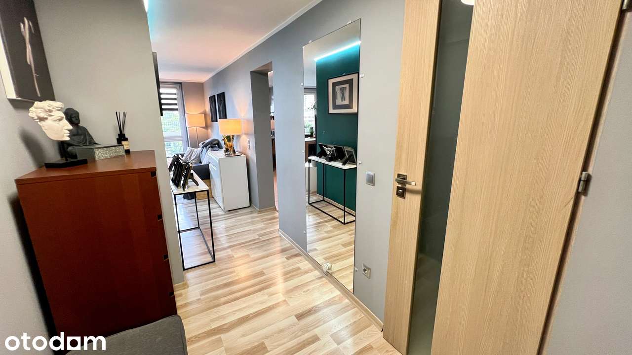Os. Tysiąclecia, 37m2, salon z sypialnią i garderobą
