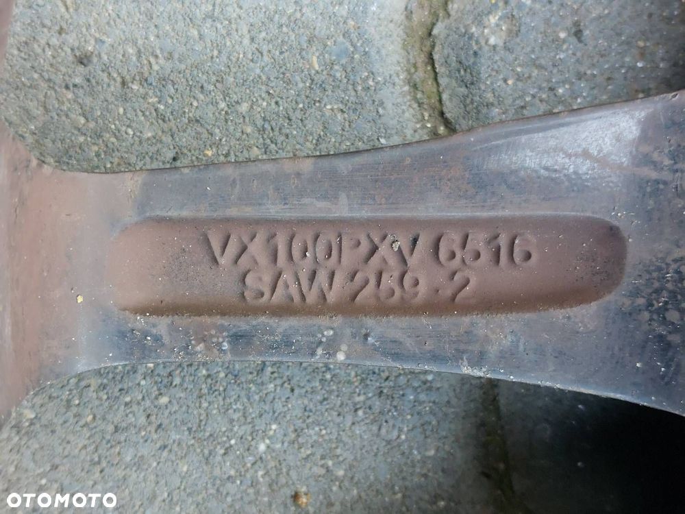 FELGA ALUMINIOWA 2 SZT 5x112 6,5Jx16 FI57,1 VW AUDI SKODA SEAT PROLINE - 5