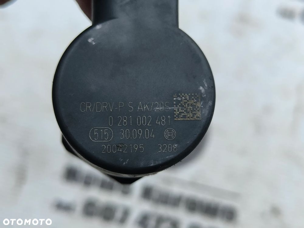 BMW 2.0d 2.5d 3.0d Zawór regulator ciśnienia paliwa w listwę 0281002481 - 2