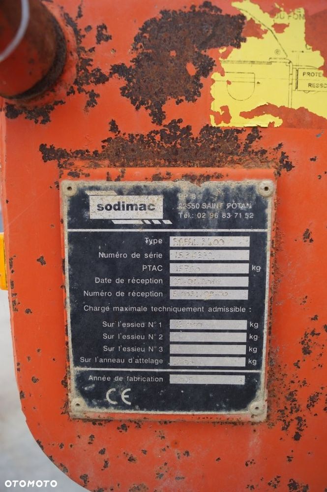 Sodimac Rozrzutnik Obornika RAFAL 3400 - 16