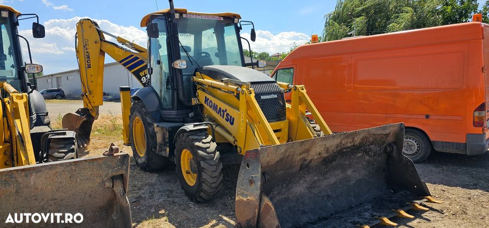 Buldoexcavator Komatsu WB93R, WB 93 R - 3