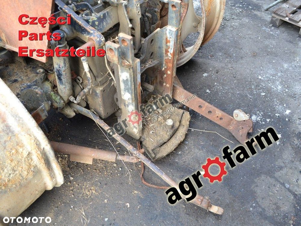 Deutz Agrostar 4.61 części, skrzynia biegów, oś - 4