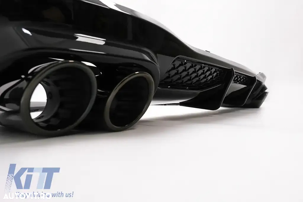 Pachet Aero Mercedes S-Class W223 Sport Line (2020-) Negru Lucios - 5