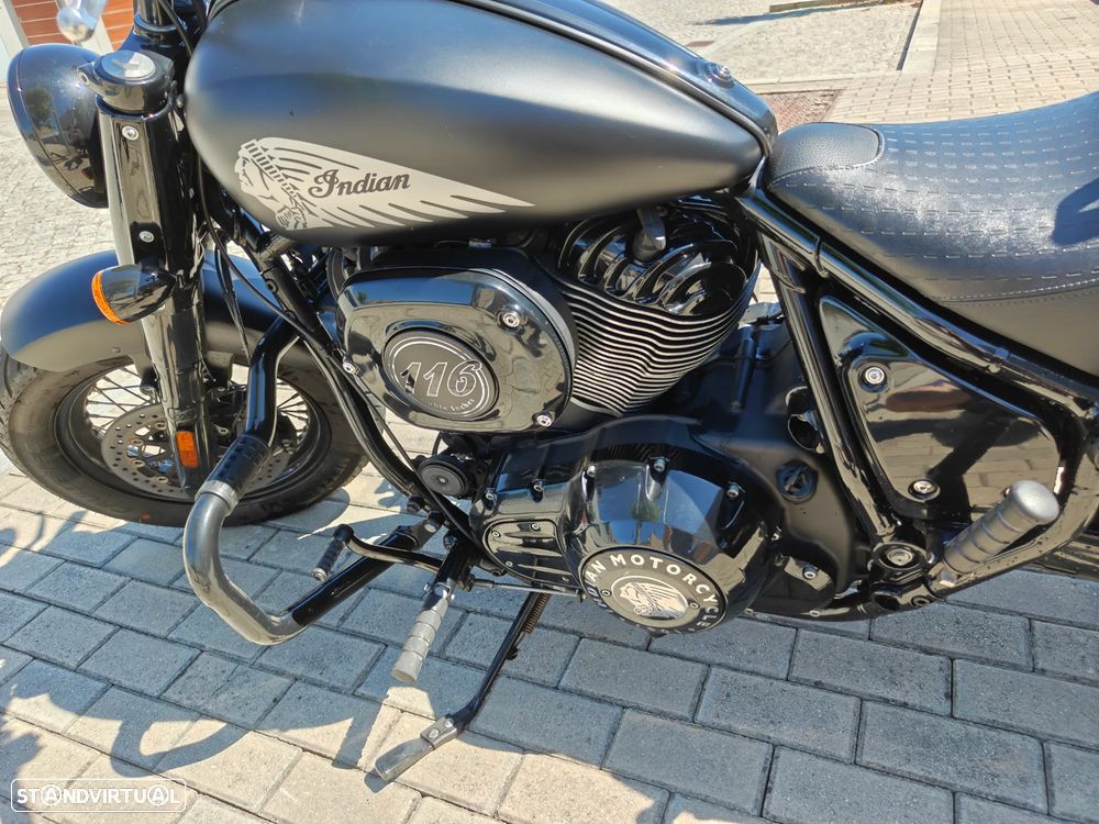 Indian Chief Dark Horse Bobber - 8