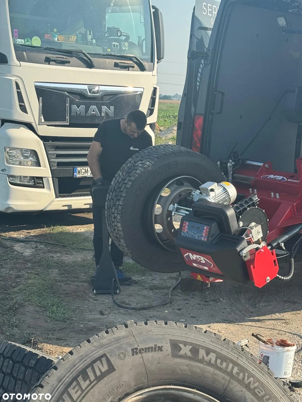 OPONY FELGI ROLNICZE BUDOWLANE CIĘŻAROWE WULKANIZACJA MOBILNA STACJONARNA - 3