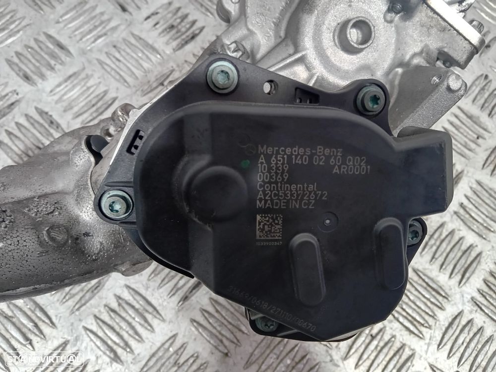 Válvula EGR Mercedes A6511400260 A6510700568 Original - 5