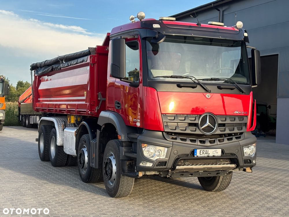 Mercedes-Benz Arocs 3246 Hydroburta Meiller Kipper 8x4 idealny stan - 10