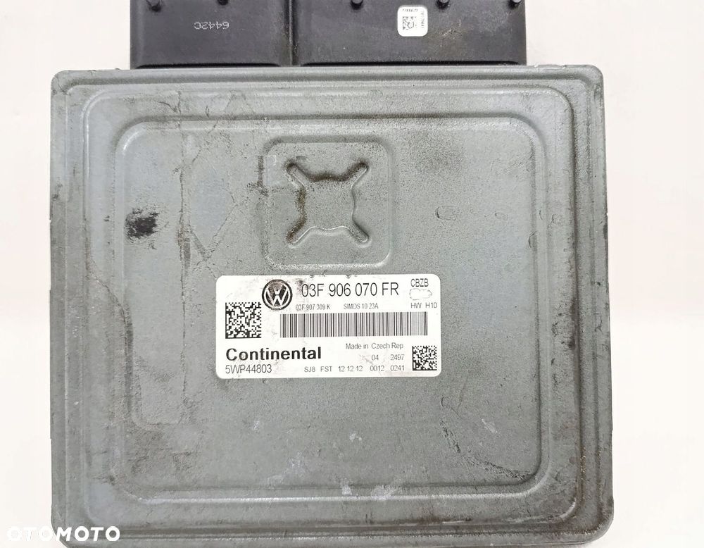 KOMPUTER SILNIKA STEROWNIK VW GOLF VI 03F906070FR - 2