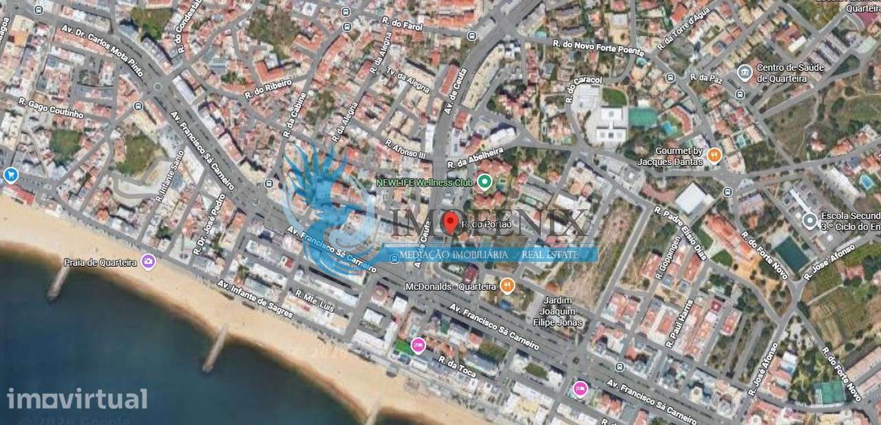 Terreno com Projeto Aprovado para 46 Apartamentos em Quarteira - Grande imagem: 3/7