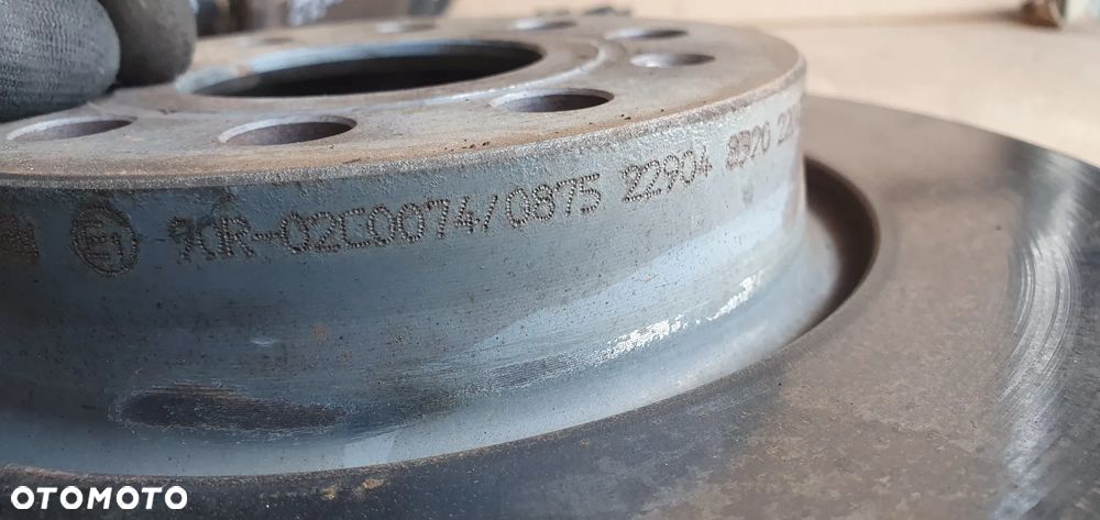 Tarcze hamulcowe przód przednie klocki Audi A3 8P 1.9 TDI 280MM - 7