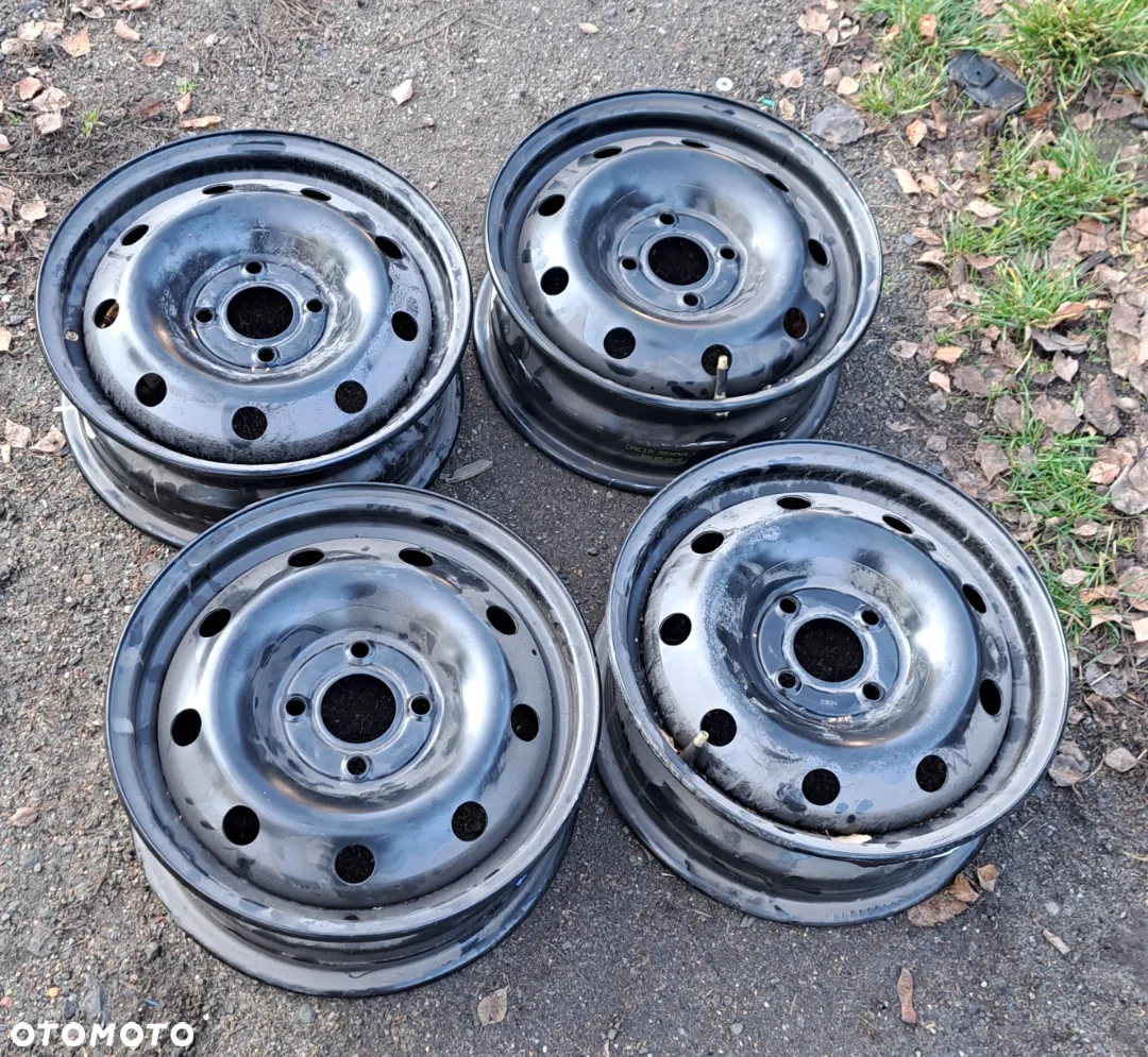 Felgi stalowe Dacia Logan Sandero 5.1/2Jx14H2 ET 43 6001548516 8200459205 - 2