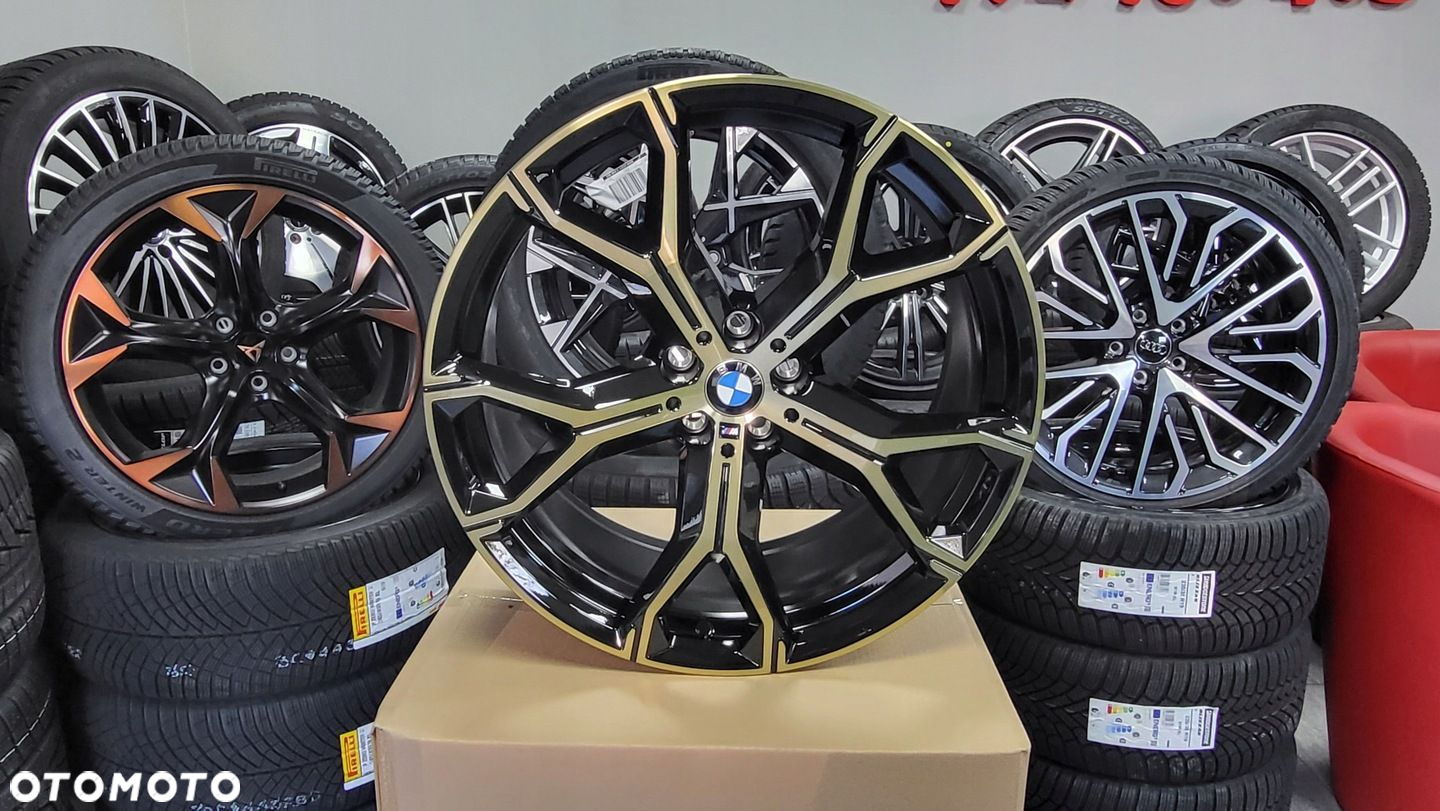 21 ORYGINALNE BMW X5 G05 X6 G06 M741 Nowe LCI GOLD - 5