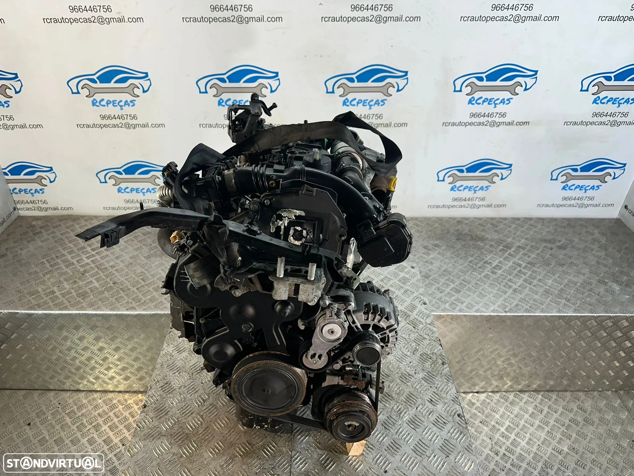 .Motor Completo PSA Peugeot Citroen Ford T1BB 1.6 TDCi HDi 115cv 8v Continental 2010 - 2016 - 8