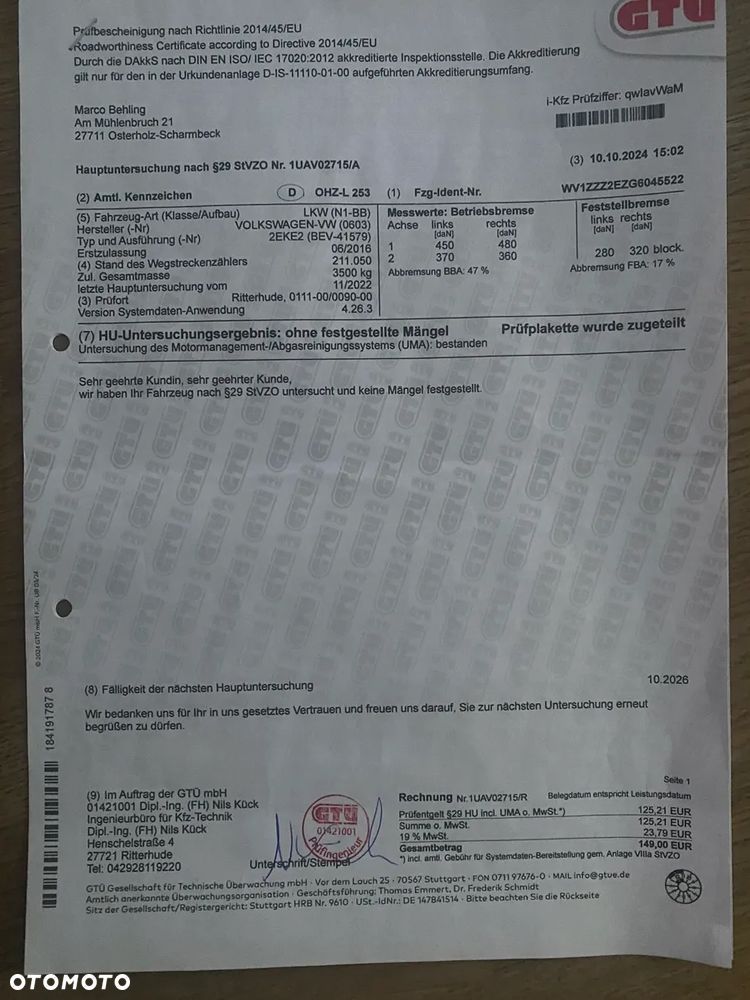 Volkswagen Crafter 2.0 Tdi 136KM Sredniak 3.3m Klima Kamera 2.8 tony hak  2016 Zadbany - 10