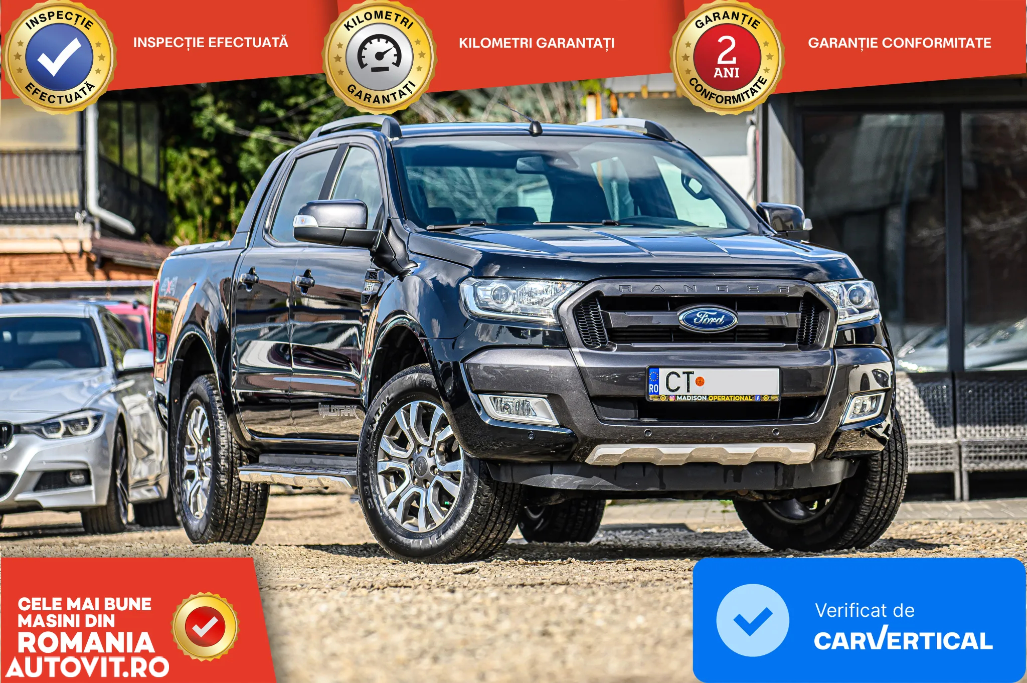 Ford Ranger Pick-Up 3.2 TDCi 4x4 Cabina Dubla WILDTRACK Aut. - 2